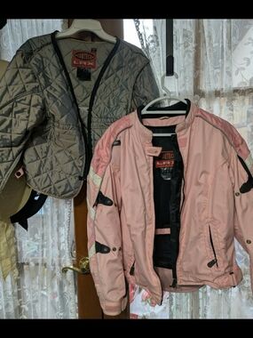 Women’s Pink Motorcycle Jacket